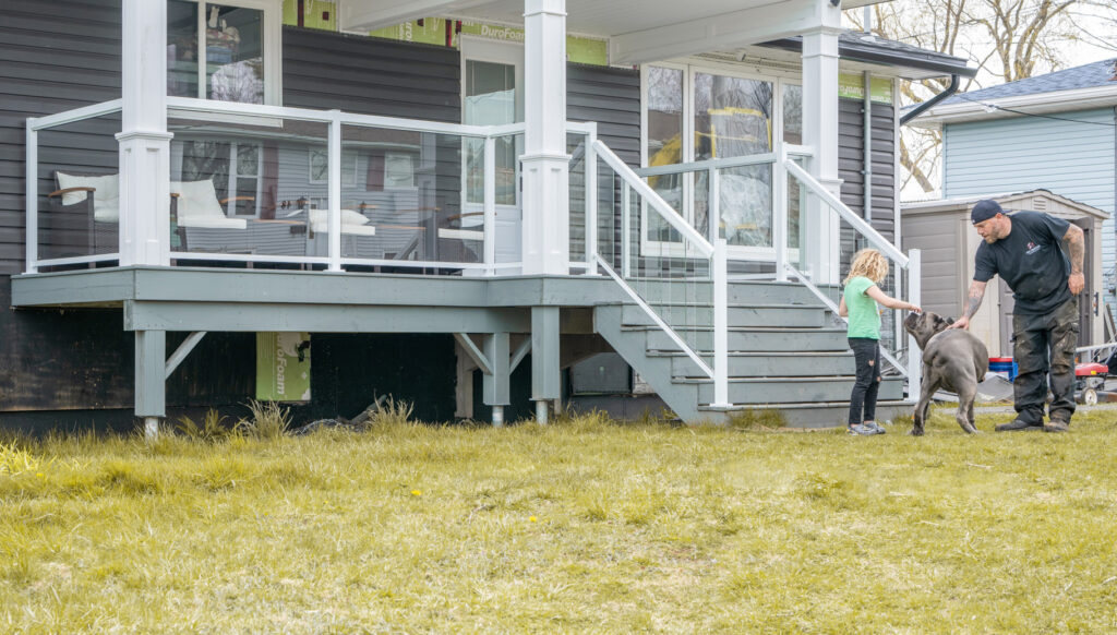 screw pile deck foundation